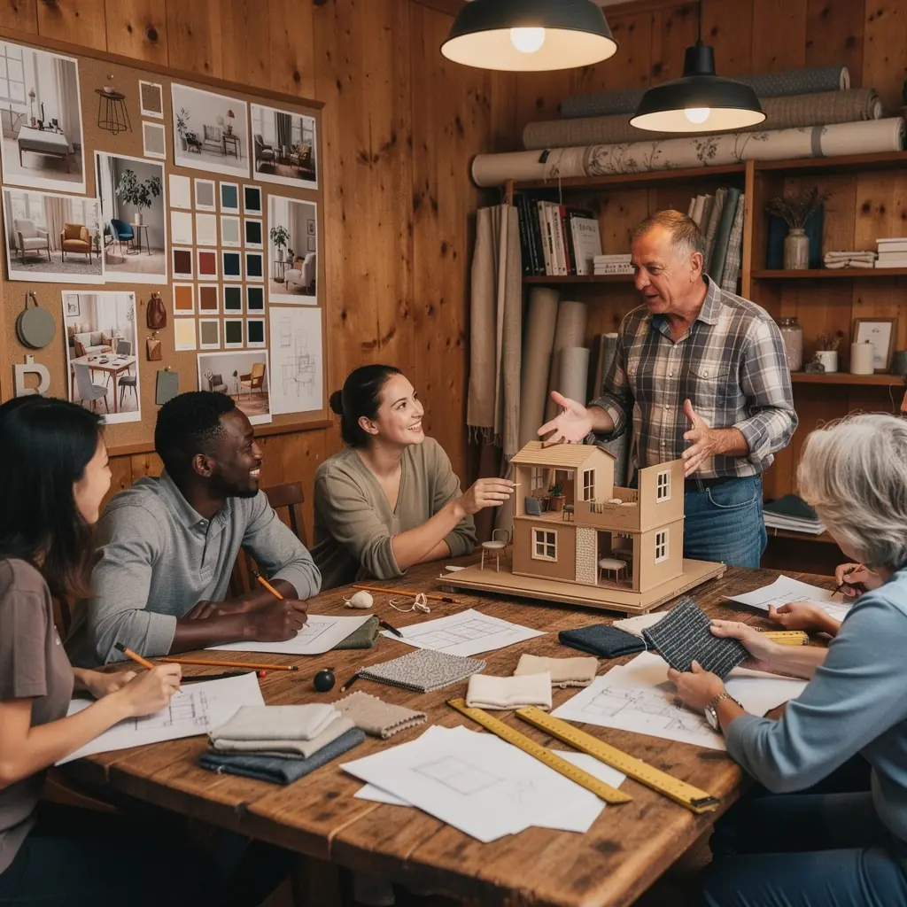 Harmonikus hálószoba, természetes fényben, puha textíliákkal.